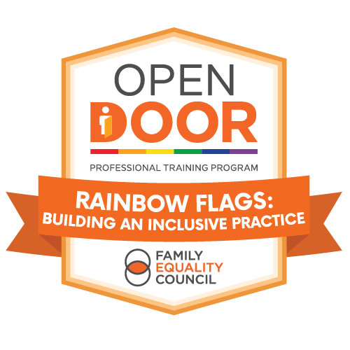 Open Door Certification - Rainbow Flags